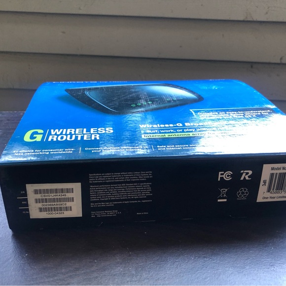 New Linksys by Cisco 4 port Wireless-G Broadband Router WRT54G2 - Picture 2 of 9